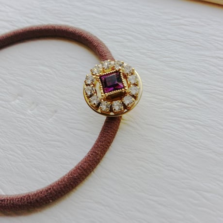 ヘアゴム【purple】