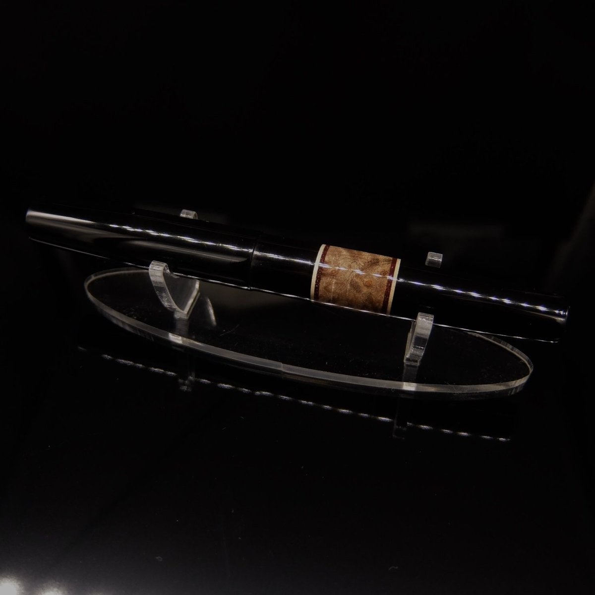 漆黒の森（メープル瘤）万年筆 | 綴り屋