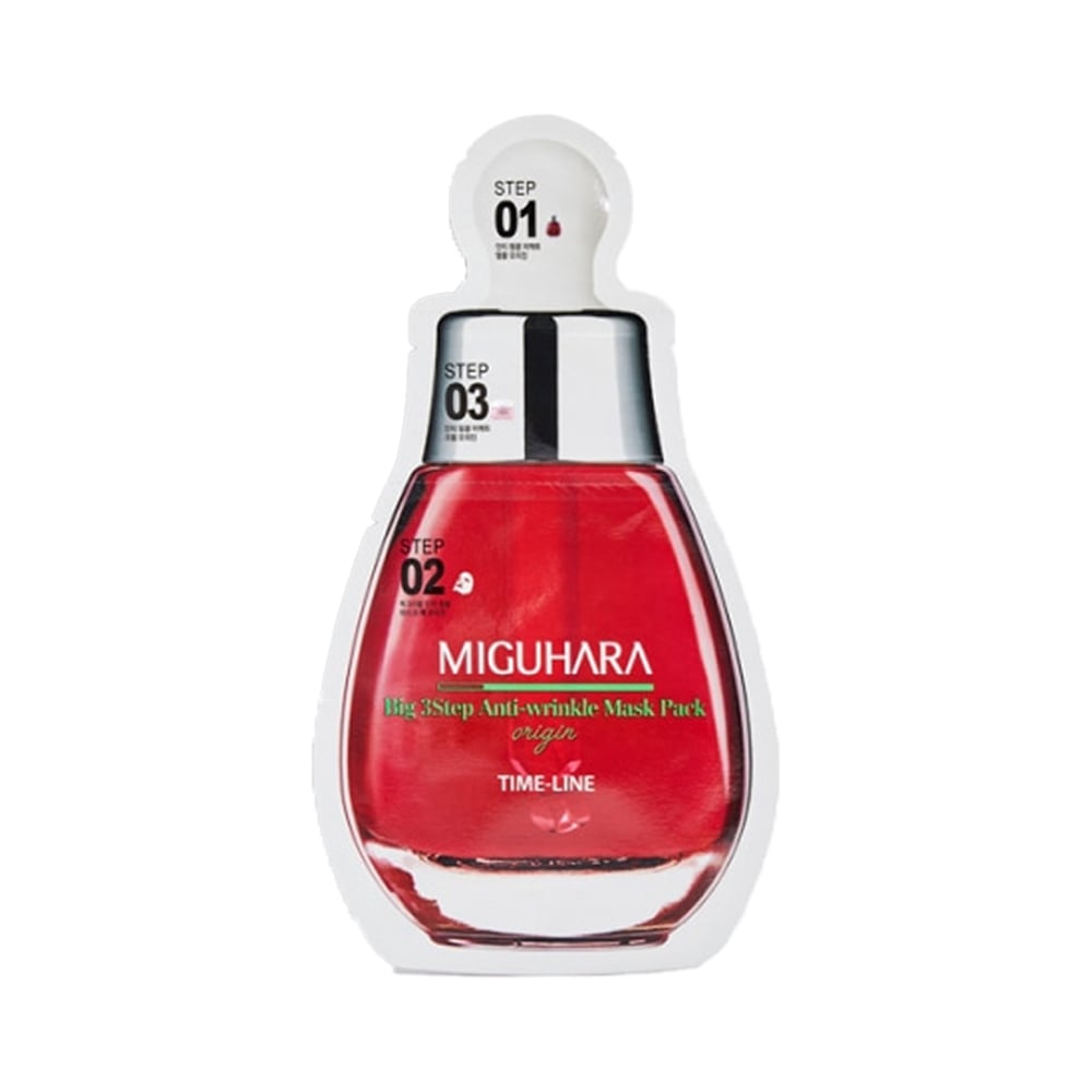MIGUHARA]Big3 Step アンチリンクルマスクパック | IROHANI