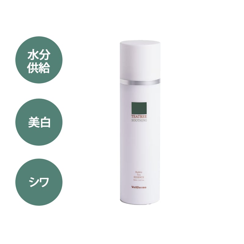 WellDerma] ティーツリースージングバブルトックスエッセンス | IROHANI