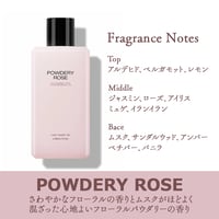 [COME INSIDE ME]パウダリー ローズ ファインフレグランス ボディローション