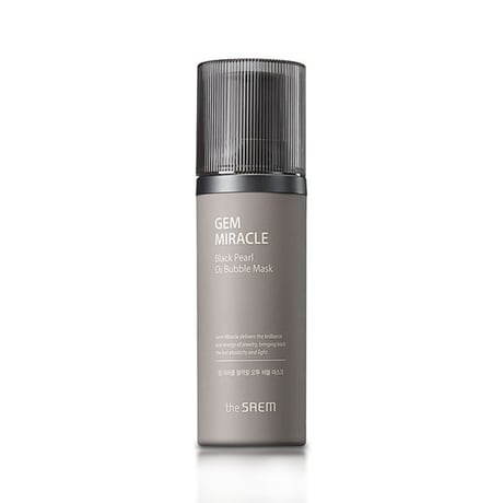 [THE SAEM] ジェムミラクル ブラック パール O2 バブル マスク