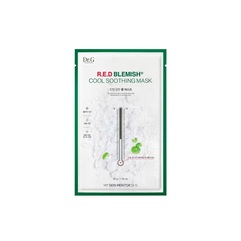 Dr.G　レッドブレミッシュクールスージングマスク　90枚　ドクタージー　パック Dr.G] レッドブレミッシュクールスージングマスク | IROHANI