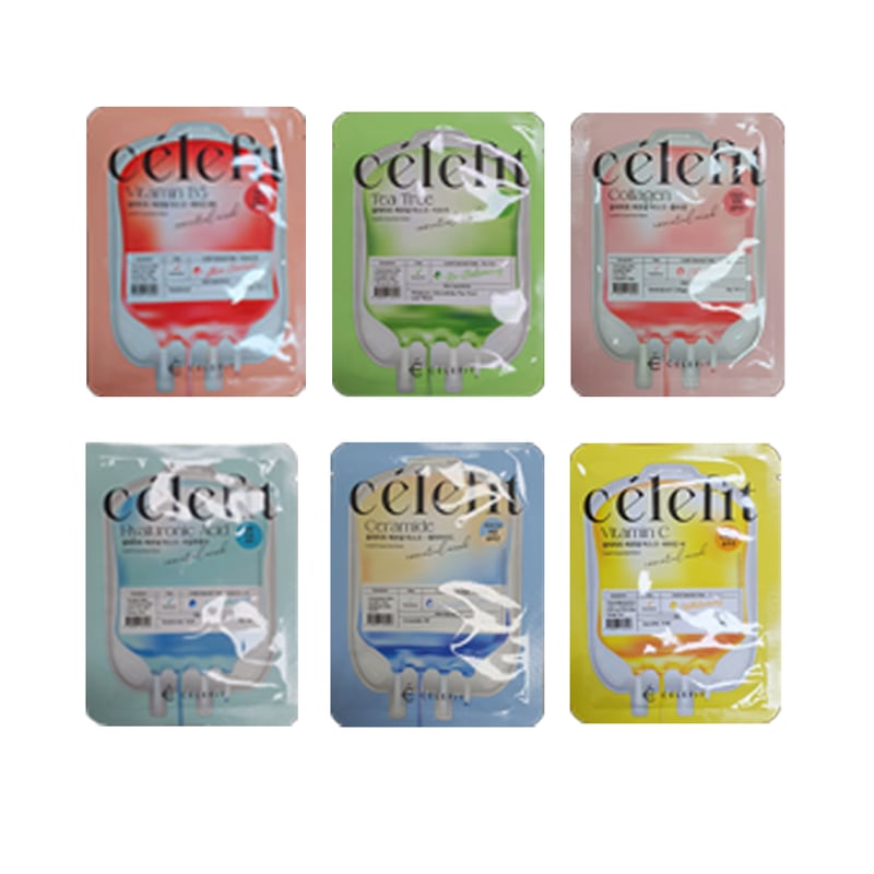 CELEFIT] エッセンシャルマスクパック 6種類 | IROHANI