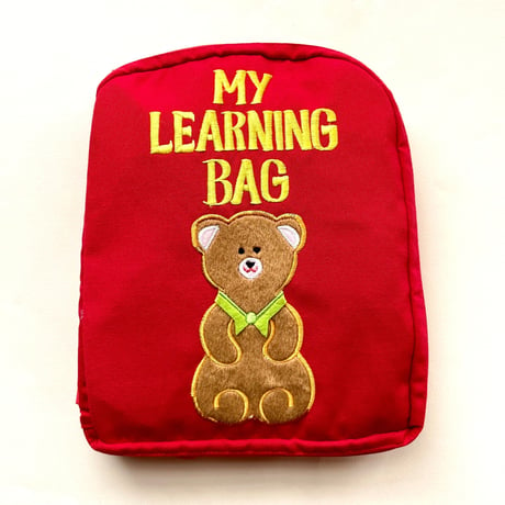 英語であそぶ布絵本「さあ、できるかな? 」  My Learning Bag　 リュック型