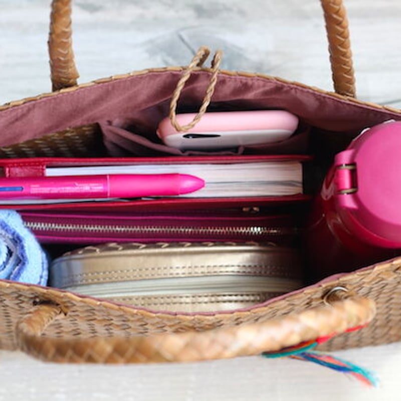 プナの森のトートバッグ (ブルー) 未開封 キャシーマム プナの森