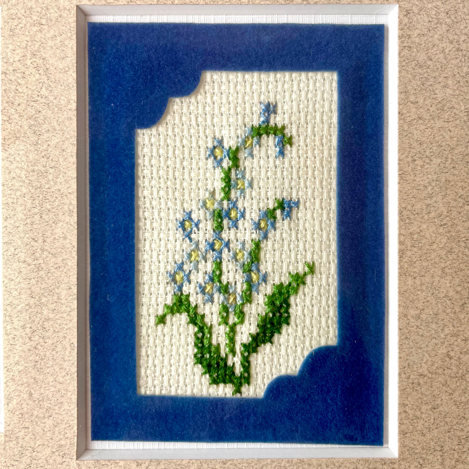 サザンクロス・フラワー刺繍額 (花8種) | パクパクナティン❤エシカル