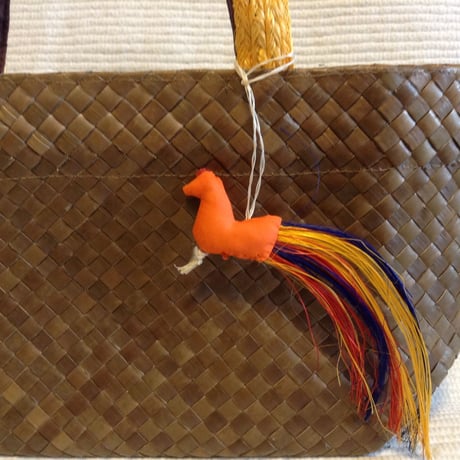 バリュウリーフのミニトート　Bariw Leaves