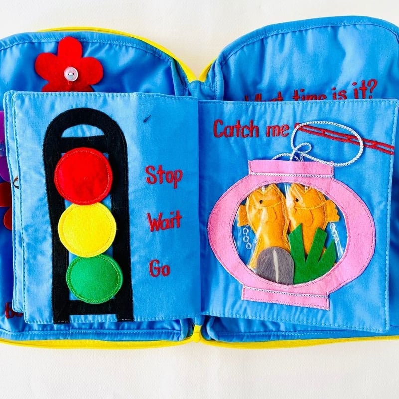 英語であそぶ布絵本「さあ、できるかな? 」 My Learning Bag リュック