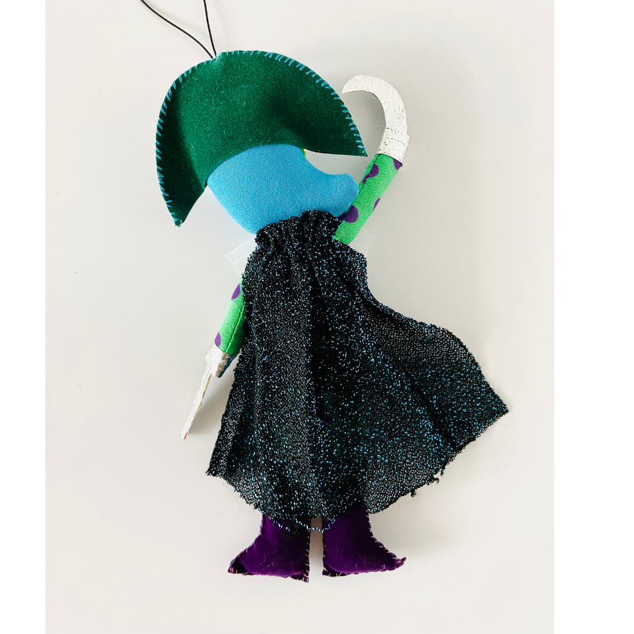 ピーターパン　3D飾り皿　フック船長 ピーターパン 3D飾り皿 フック船長 ピーターパン 3D飾り皿