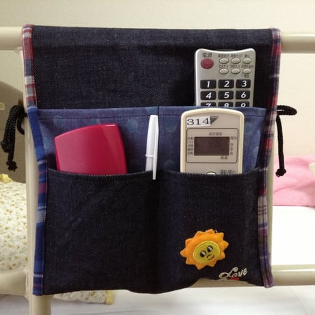 ベッドサイドポケット　デニム　Bed-side Pocket Denim