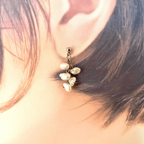 マルモ◆ケシパール フープピアス✧花籠 マルモ様専用◇ケシパール フープピアス✧花籠 - メルカリ