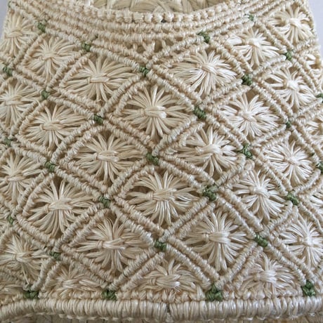 アンキットレースの麻スリッパ　Ankit Lace Abaca Slippers