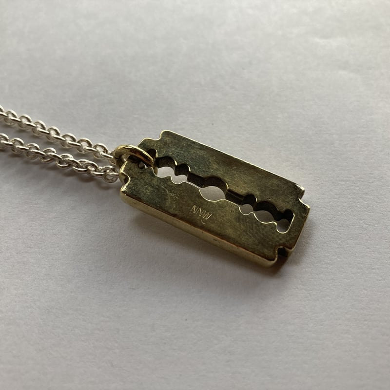 カミソリペンダントトップ(真鍮) | NNWeb SHOP