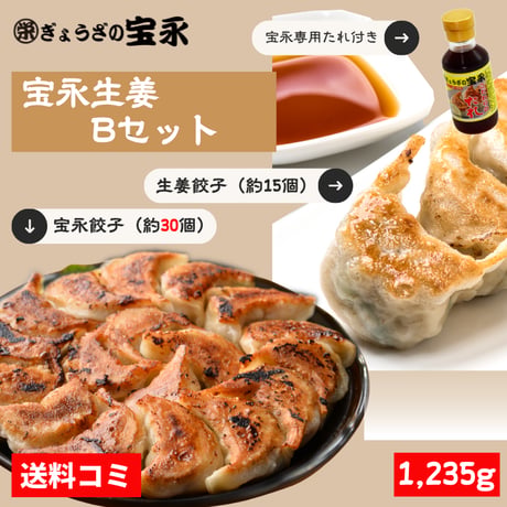 宝永生姜Bセット【送料込】