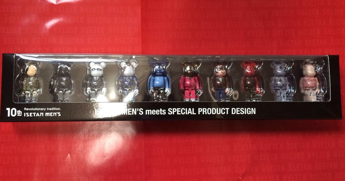 ベアブリックISETAN MEN&#39;S meets 10BE@RBRICK100％ ベアブリックISETAN MEN'S meets 10BE@RBRICK100％