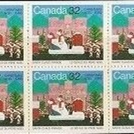 カナダ切手帳『クリスマスコード』１９８５年３２ｃ　１０種