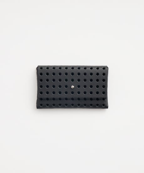 "KAGO" CARD CASE / WALLET ( NUDE / BLACK )