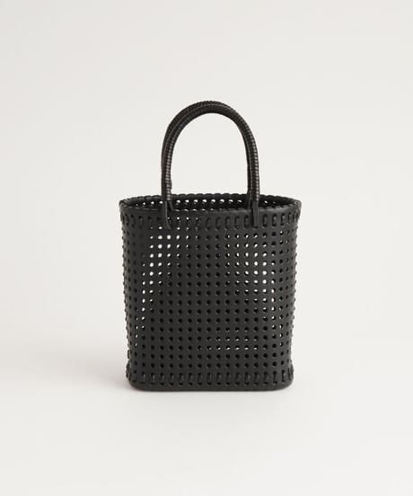 "KAGO" MINI BAG - M ( NUDE / BLACK )