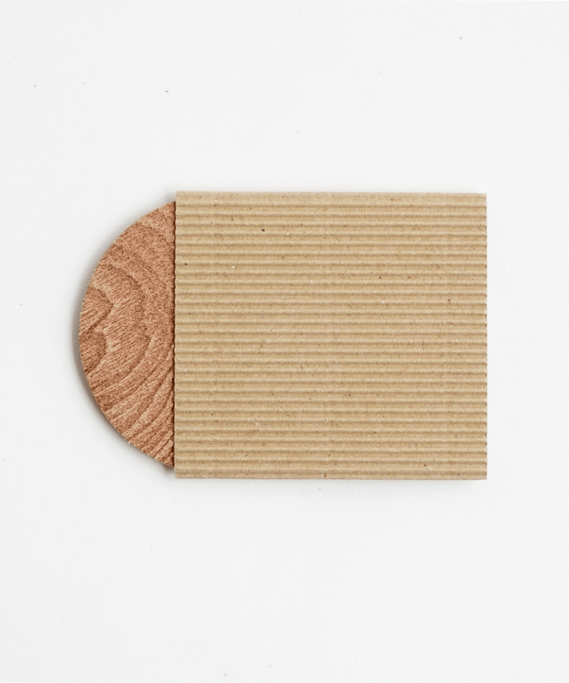 PLYWOOD LEATHER COASTER | i ro se Official On