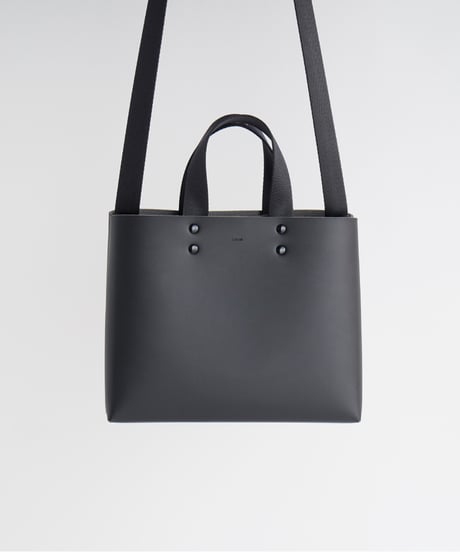 SEAMLESS TOTE BAG - S ( NUDE / BLACK )