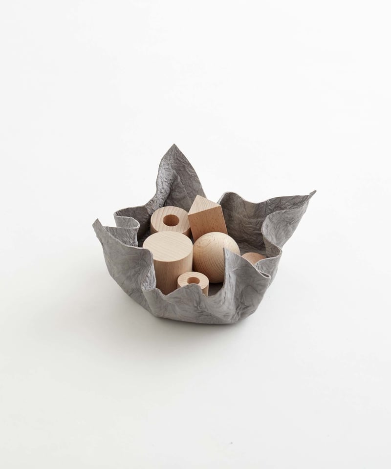 PAPER LEATHER TRAY ( 2 colors ) | i ro se Offi