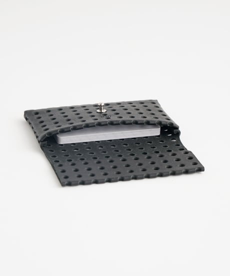 "KAGO" CARD CASE / WALLET ( NUDE / BLACK )