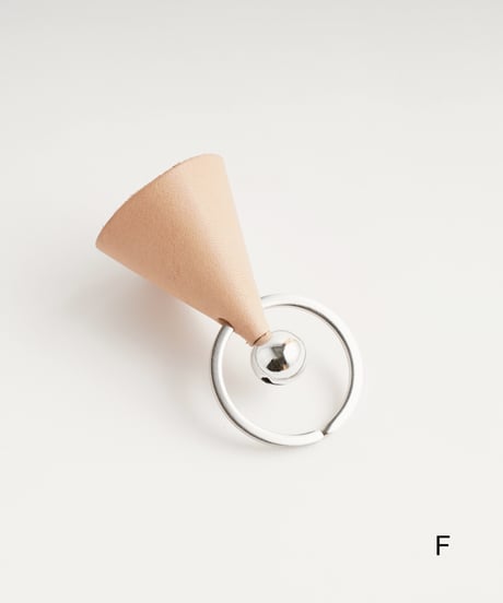 OK KEY RING   M / F  ( NUDE / BLACK )