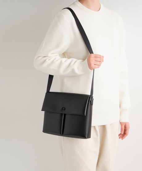 SEAMLESS SHOULDER BAG 2 ( NUDE / BLACK )