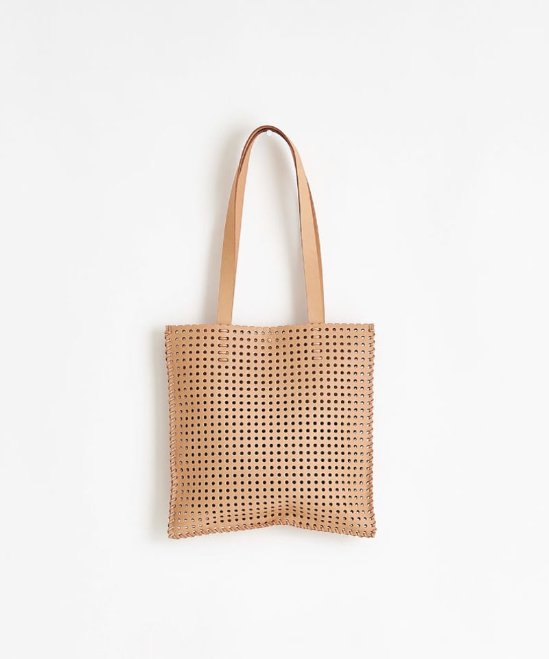 iro se パンチングレザーカゴバッグ iro se パンチングレザーカゴバッグ irose｜パンチング