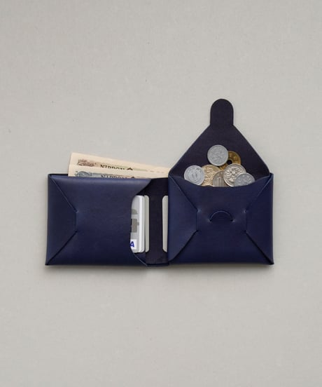 SEAMLESS SHORT WALLET "INDIGO"