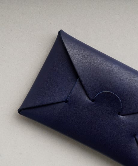 SEAMLESS CARD CASE "INDIGO"