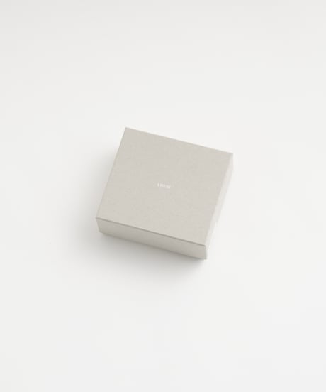 "KAGO" SHORT WALLET ( NUDE / BLACK )