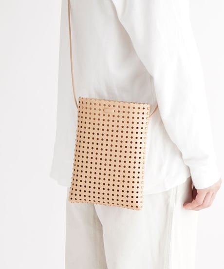 "KAGO" MINI SHOULDER 02 ( NUDE / BLACK )