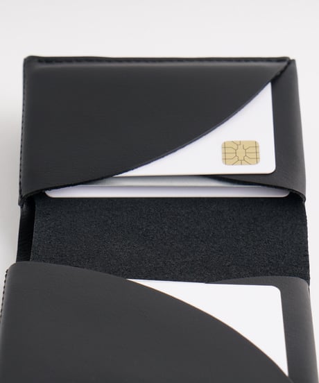 FOLD 2F WALLET ( ICE GRAY / BLACK )