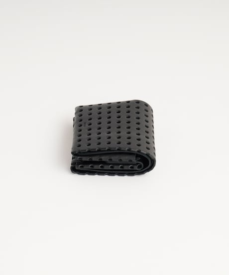"KAGO" SHORT WALLET ( NUDE / BLACK )