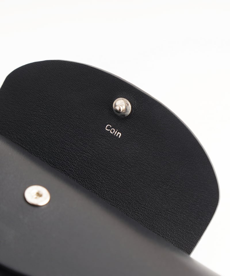 FOLD LONG WALLET ( ICE GRAY / BLACK ) | i ro s