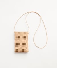 "KAGO" MINI SHOULDER 01 ( NUDE / BLACK )