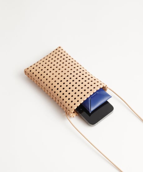 "KAGO" MINI SHOULDER 01 ( NUDE / BLACK )