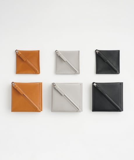 SLANT COIN CASE ( 3 colors )