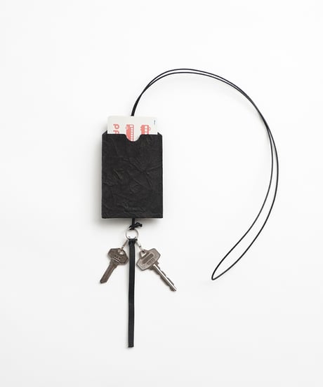 PAPER LEATHER KEY / CARD HOLDER ( 3 colors )