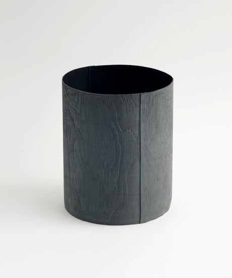 ASHWOOD LEATHER TRASH BASKET