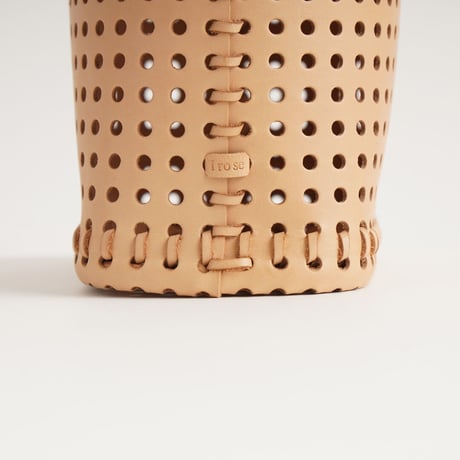"KAGO" MINI BAG - M ( NUDE / BLACK )