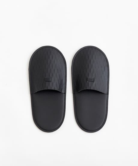 "net" room shoes ( NUDE / BLACK )