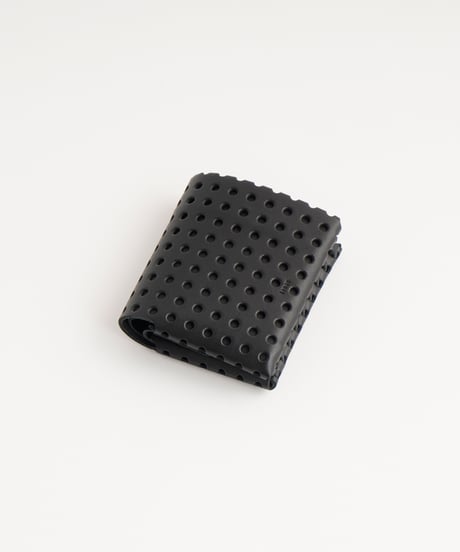 "KAGO" SHORT WALLET ( NUDE / BLACK )