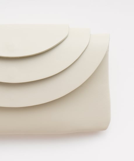 FOLD LONG  WALLET ( ICE GRAY / BLACK )
