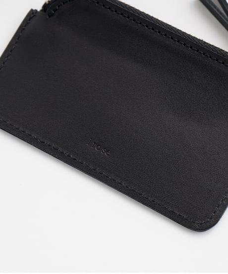 + COIN CASE ( NUDE / BLACK )