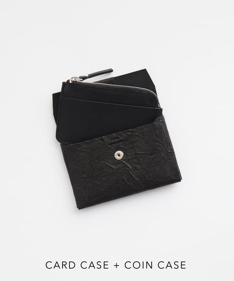+ COIN CASE ( NUDE / BLACK )
