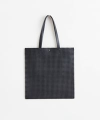 "KAGO" FLAT BAG - L ( NUDE / BLACK )