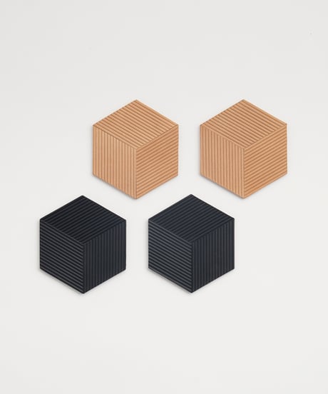 "KAGOME" LEATHER COASTER